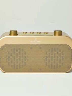 Hearth & Hand Metallic Gold Portable Speaker